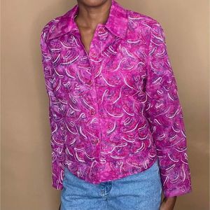 Pink Vintage  sequin blazer